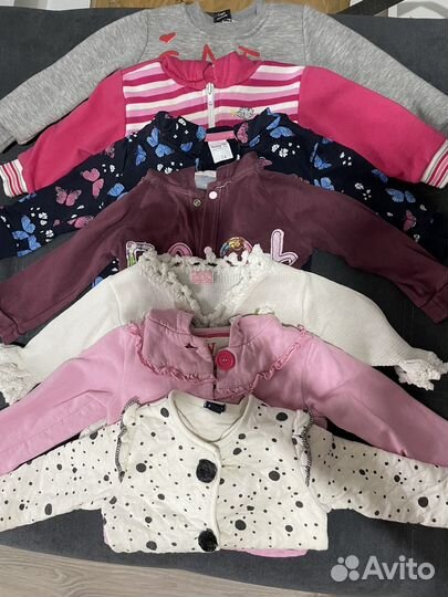 Пакет вещей на девочку от 5 месяцев до 1,6 года