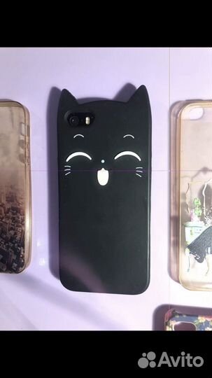 Чехлы на iPhone 5 5s se 5 штук, можно отдельно