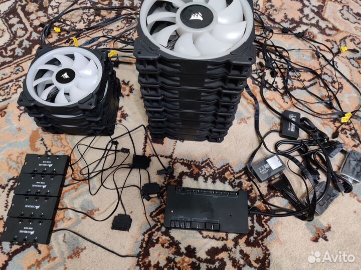 Corsair LL 120-140, Commander, RGB Hub