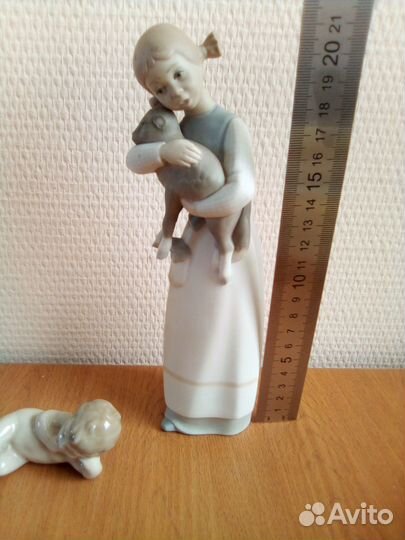 Фарфоровые статуэтки Nao, Lladro. Испания