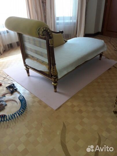 Ремонт и перетяжка мягкой мебели на дому