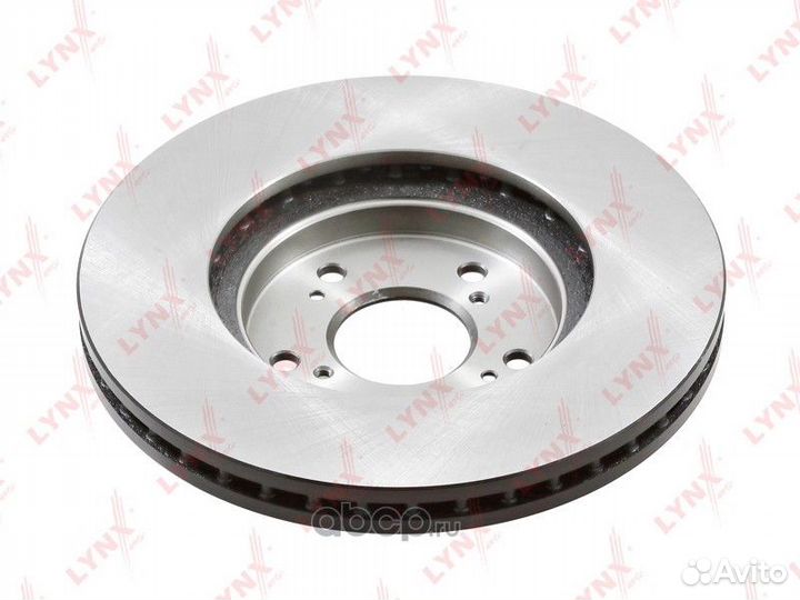 Диск тормозной перед правлев