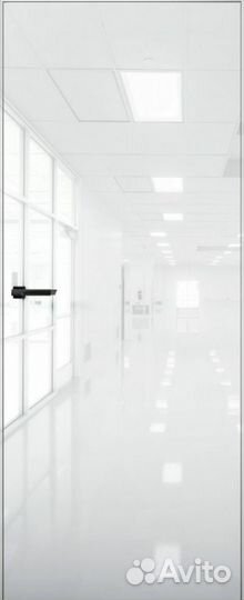 Скрытая дверь в размере