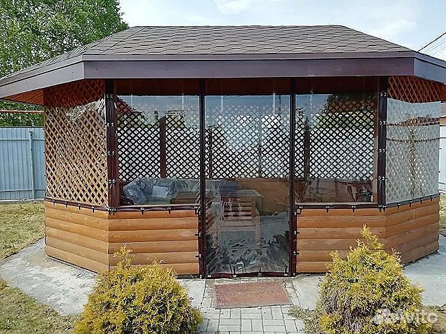 Мягкие окна из гибкой пленки