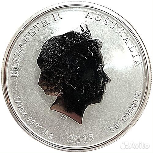 Монета Лунар II 2018год.Год Собаки