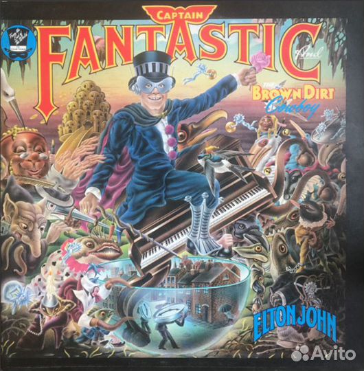 Elton John - Captain Fantastic (1975) UK (djlpx 1)
