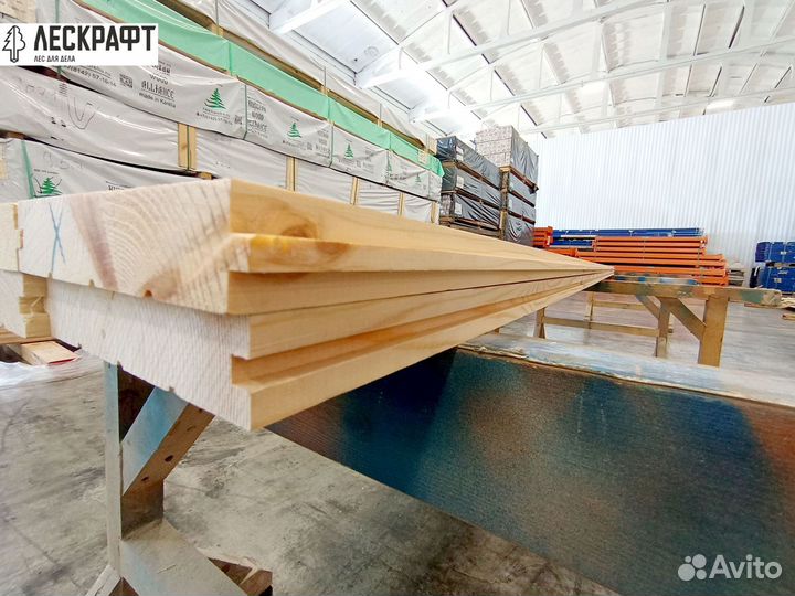 Доска пола 27*141*3000 сорт C ангарская сосна