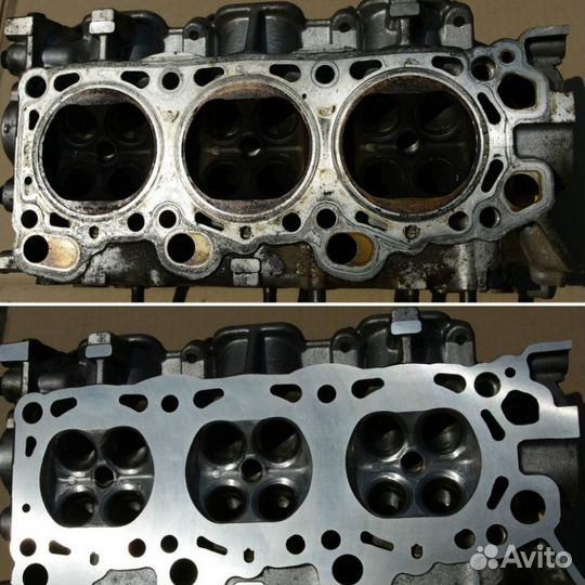 Фрезеровка плоскости гбц и выпускного коллектора