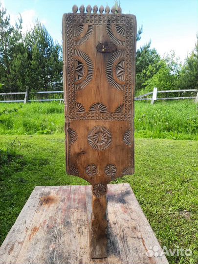 Прялка Резная Вологодской Губерни 19в