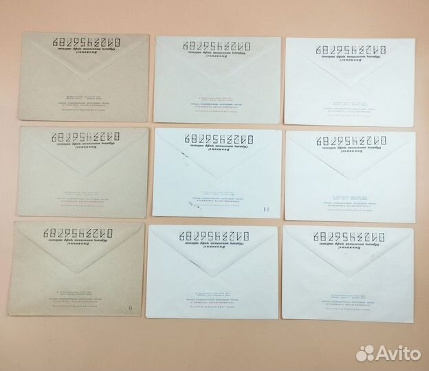 Конверты хмк 