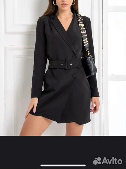 Платье пиджак 46