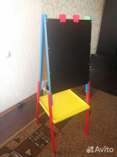 Мольберт двусторонний, доска для рисования