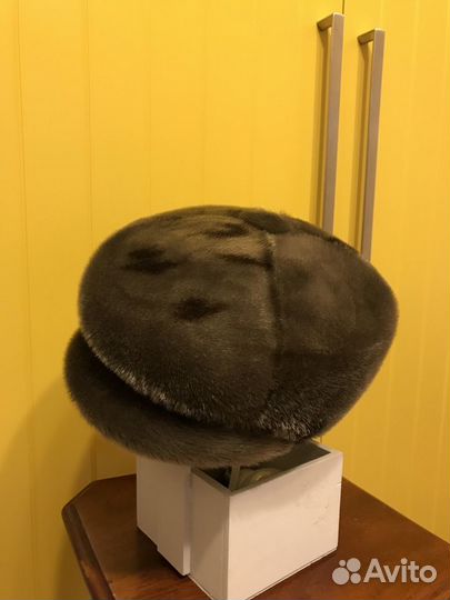 Меховая мужская кепка