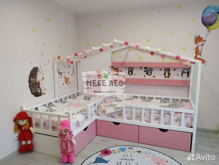 Детская кровать домик