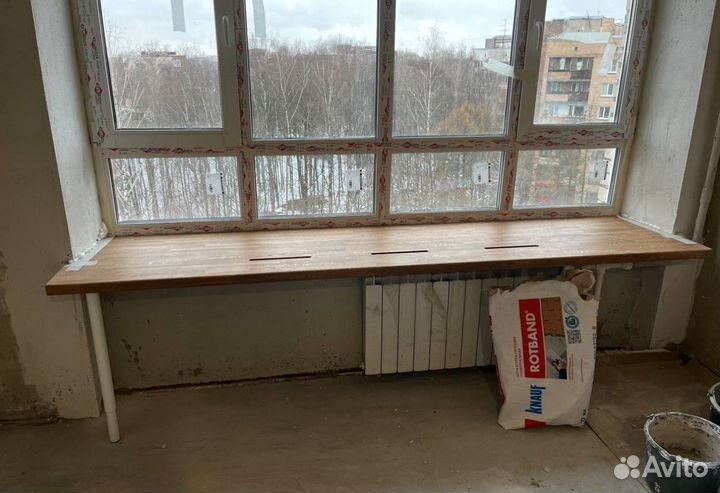 Подоконники из натурального дерева