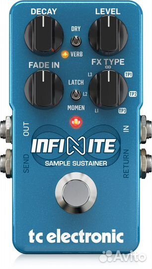 Гитарный сэмплер TC electronic infinite sample sus