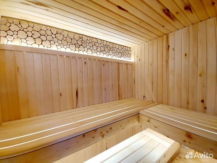 Русская баня на дровах