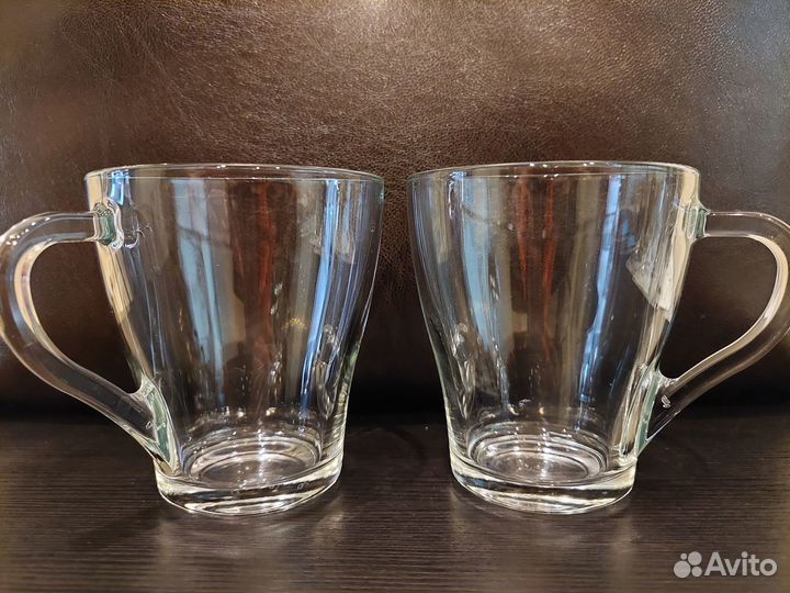 Кружки прозрачные грация 7 шт