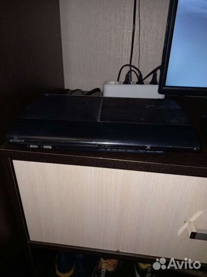 Игровая приставка PS3 super slim прошитая