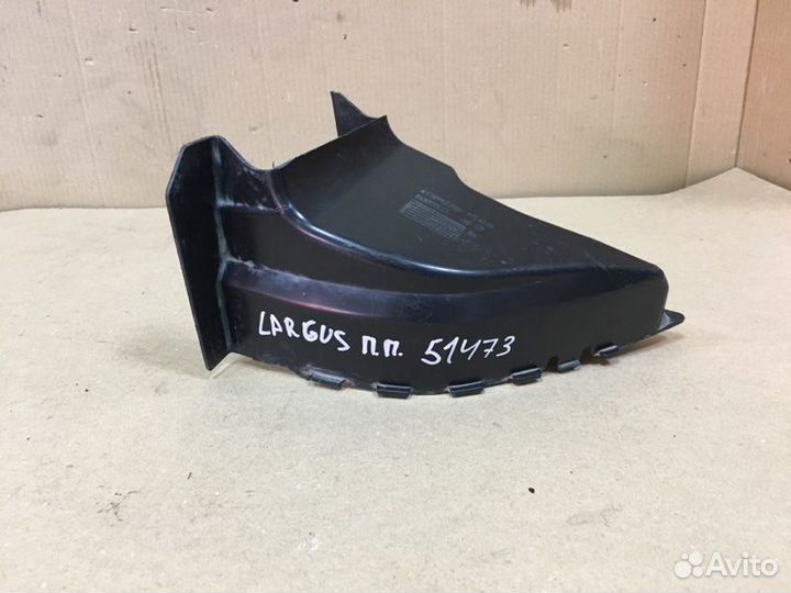 Дефлектор радиатора правый Лада Ларгус F90