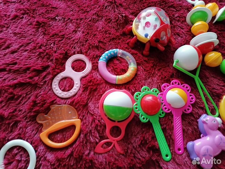 Погремушки игрушки пакетом