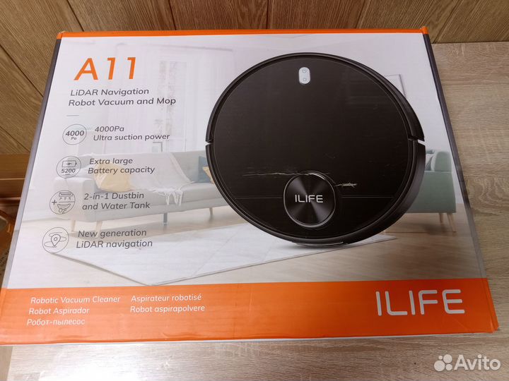 Робот-пылесос ilife A11