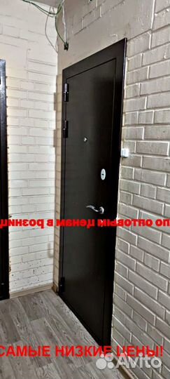 Тяжелая дверь входная металлическая с бесплатной д