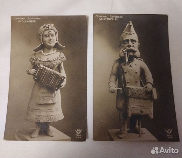 Коллекция открыток антикварных