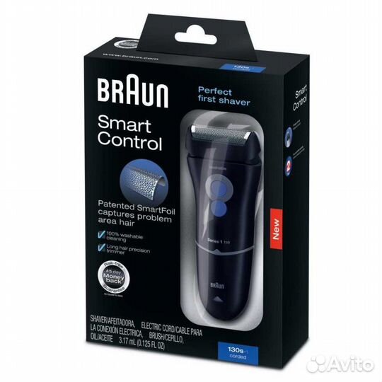 Бритва сетчатая Braun Series 1 130 S1 реж.эл.:1 пи