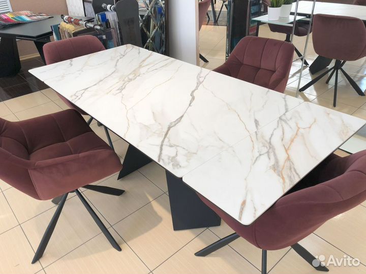 Стол из керамогранита раздвижной SKR-23982