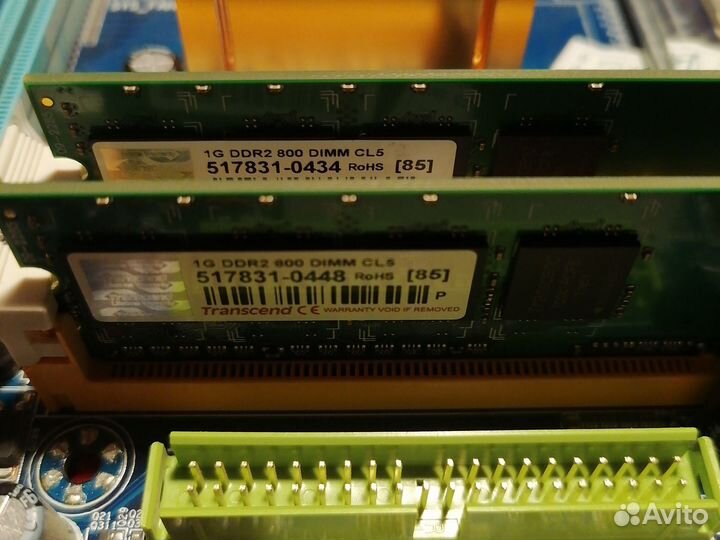 Материнская плата 775 ddr2