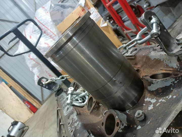 Гильзовка блока цилиндров грузовых автомобилей