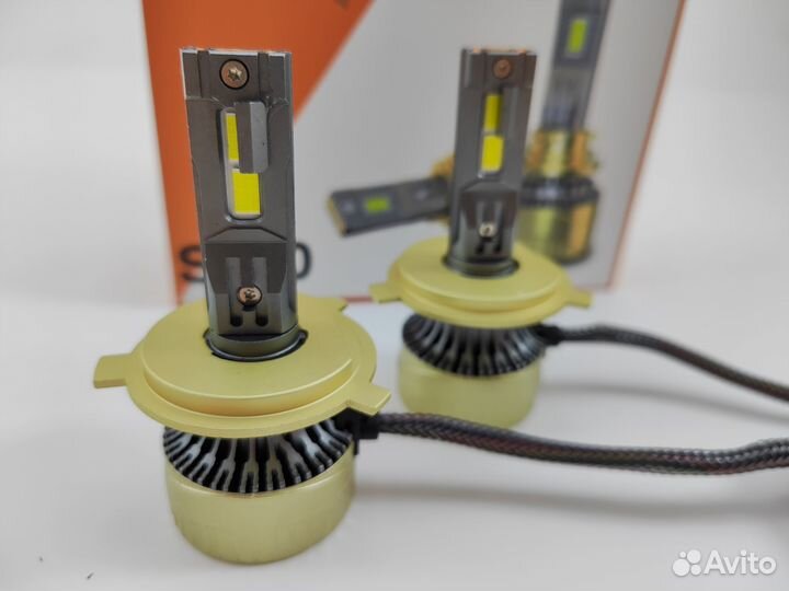 Лампы светодиодные LED H4 160W Super Can-Bus