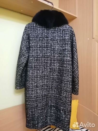 Пальто женское зимнее размер 48-50
