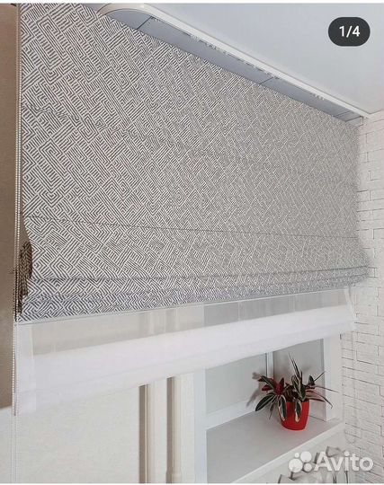 Пошив римских штор