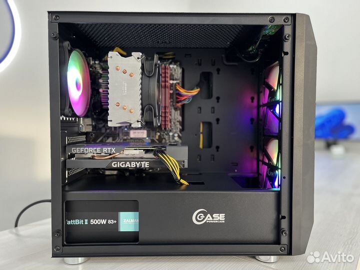1237 Игровой компьютер Ryzen 5 2600/RTX3050/16GB