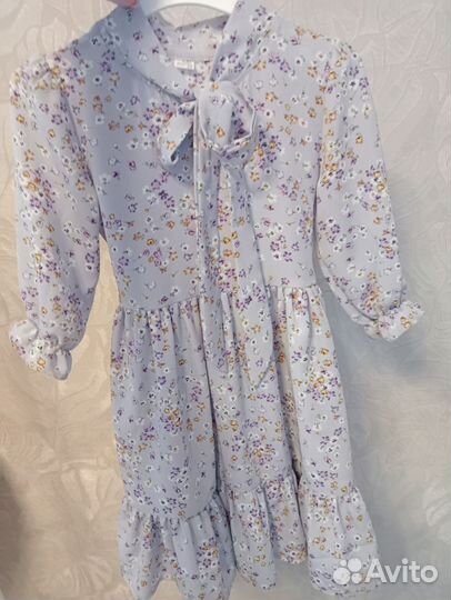 Платье для девочки, размер 122