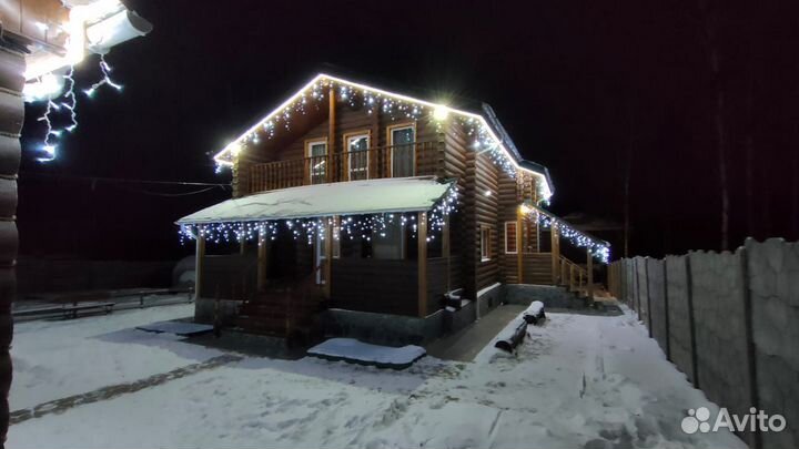 Под ключ - гирлянды и неон. Новогодняя иллюминация