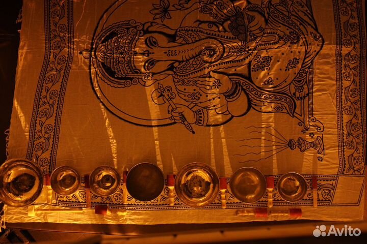 Поющие чаши. Комплект на семь чакр