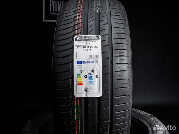 Continental PremiumContact 6 SSR 275/40 R22 и 315/35 R22