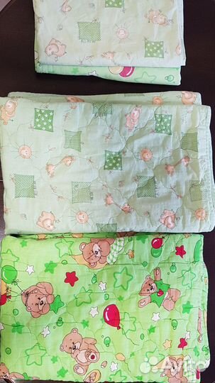 Постельное белье, одеяла, подушки