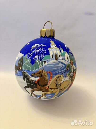 Новогодние шары ручной работы Mostowski