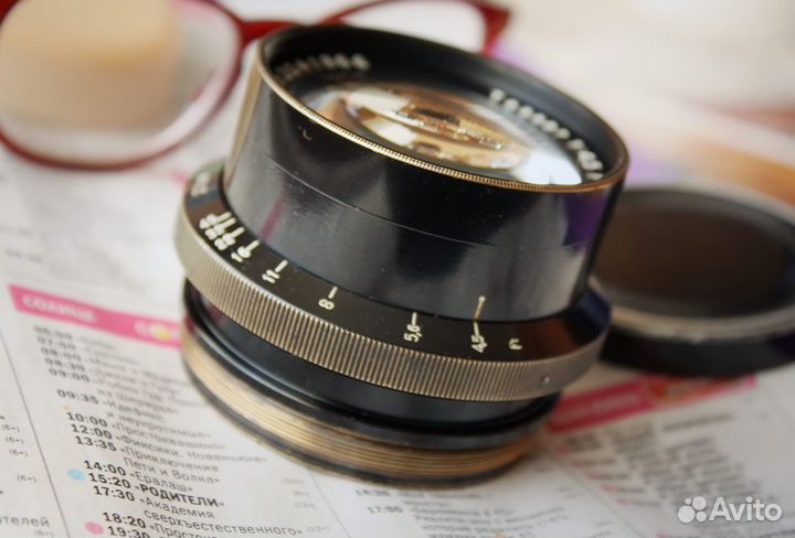 Объектив Tessar 4,5/210 Carl Zeiss Jena (1930-е)