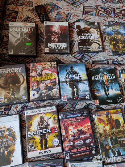 Компьютерные игры на дисках