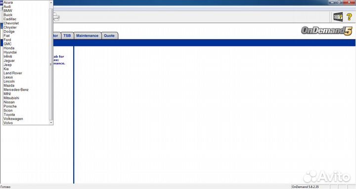 Программа Mitchell On Demand