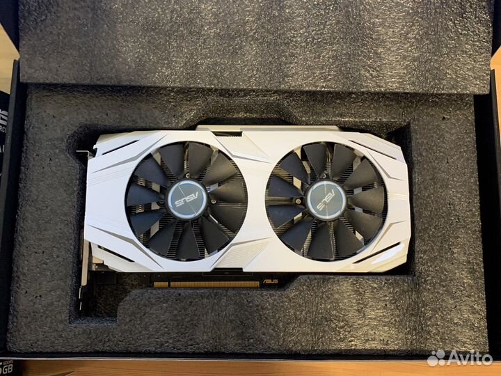 Видеокарта gtx 1060 6gb asus dual oc