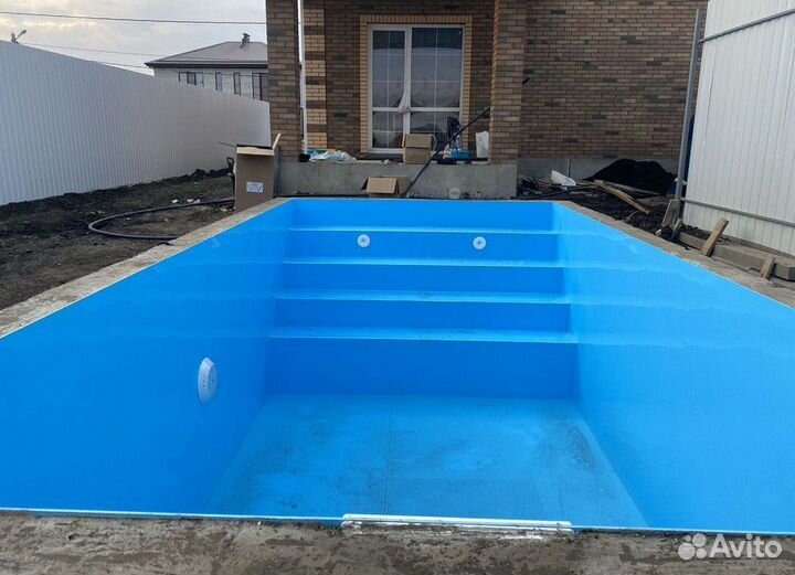 Чаша из полипропилена 8м*3м*1,5м