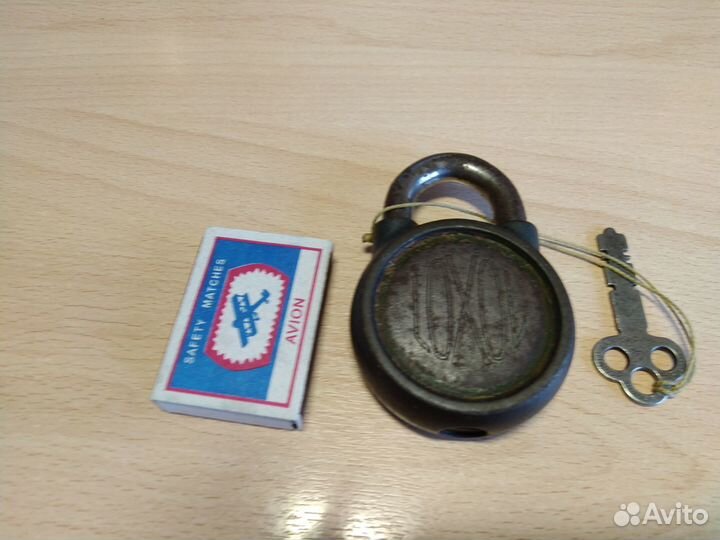 Старинный замок Yale & Towne LoxoL U.S.A. 1908 г