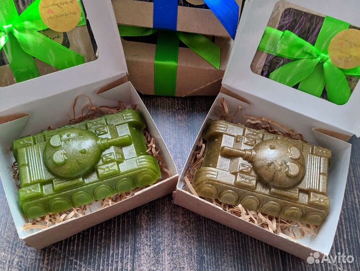 Мыло ручной работы мужское