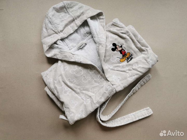 Халат махровый банный детский р 92-104